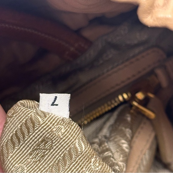 Prada Nappa Leather Drawstring Tote - Picture 13 of 14